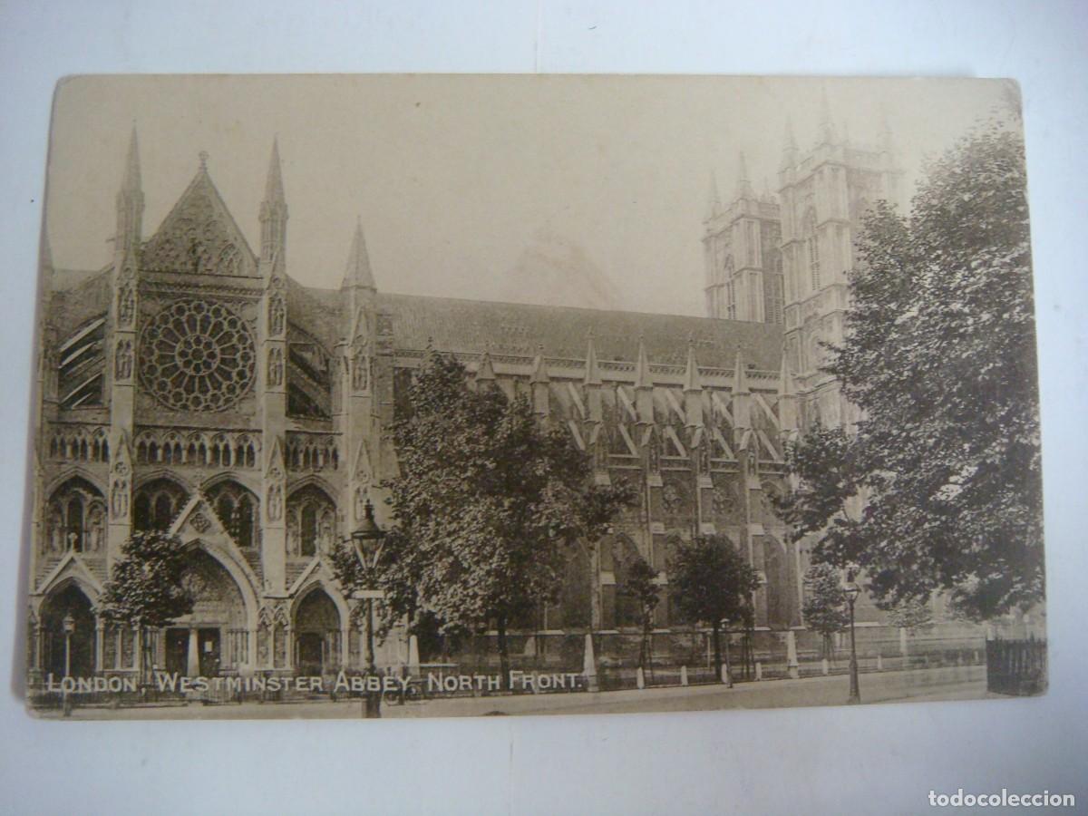 Postales: POSTAL ANTIGUA DE LONDON WESTMINSTER ABBEY-CAJ-POS-N&ordm;-5 SOB-38