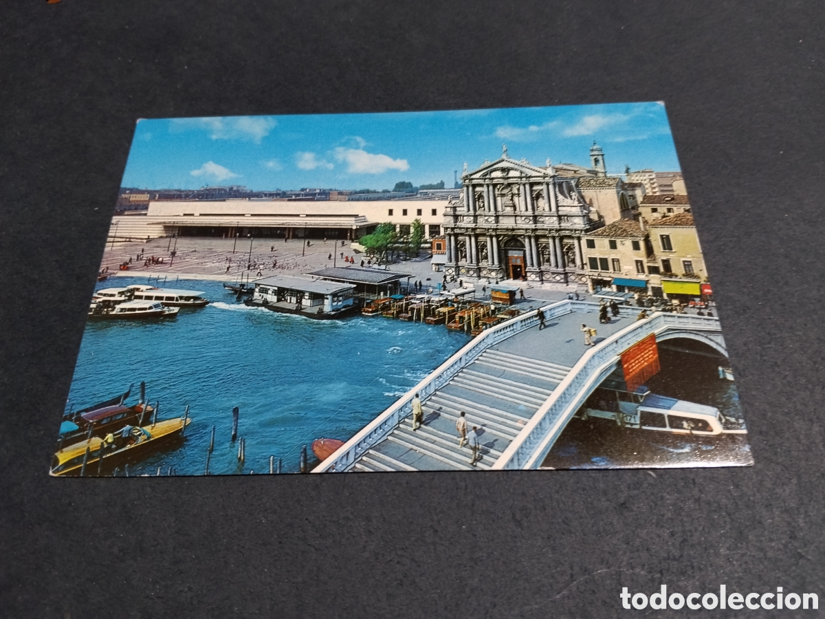 Postcards: Postal Venecia estaci&oacute;n Santa Luc&iacute;a
