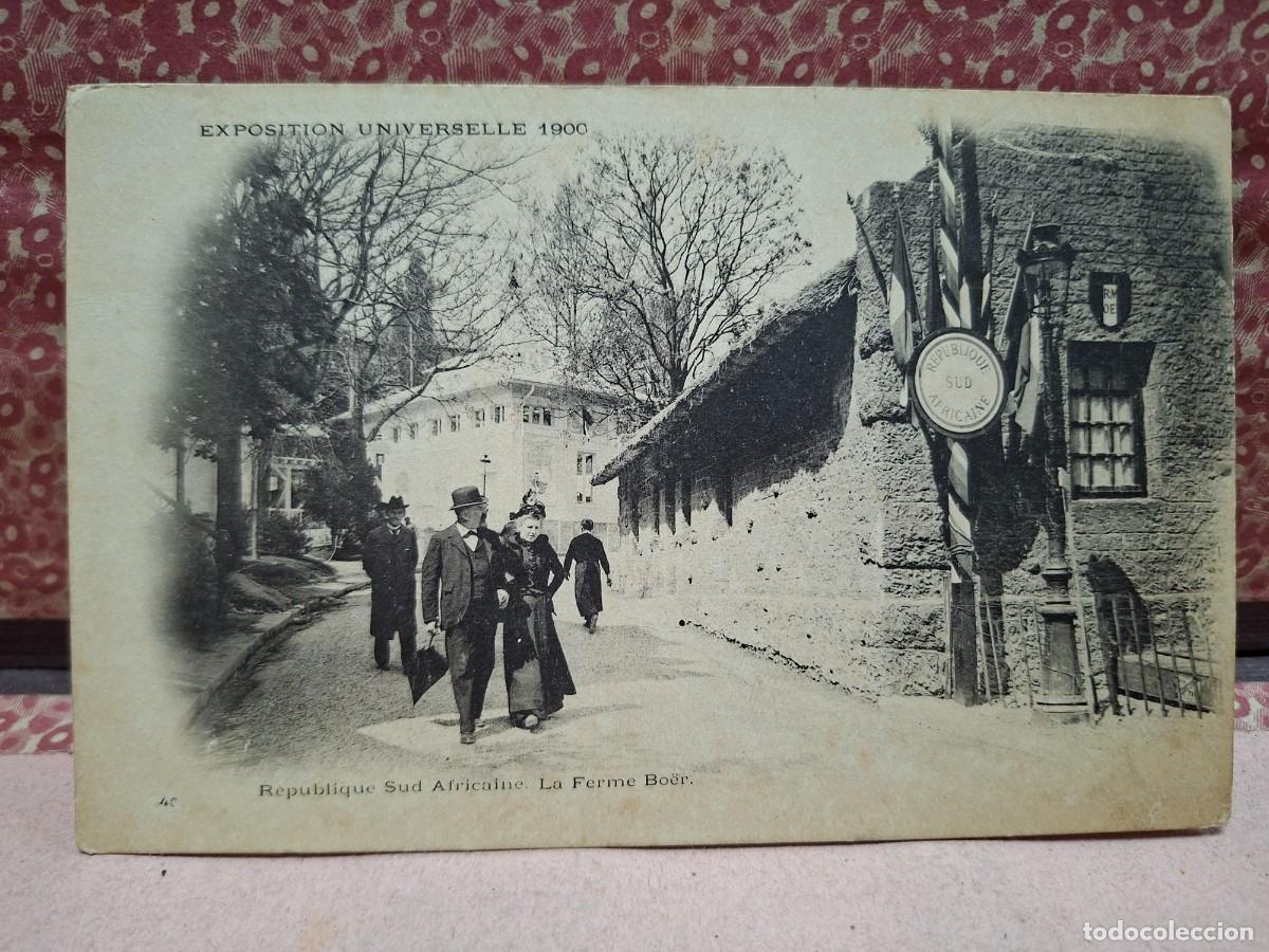 Postkarten: ANTIGUA POSTAL EXPOSICION UNIVERSAL 1900 REPUBLICA SUDAFRICANA