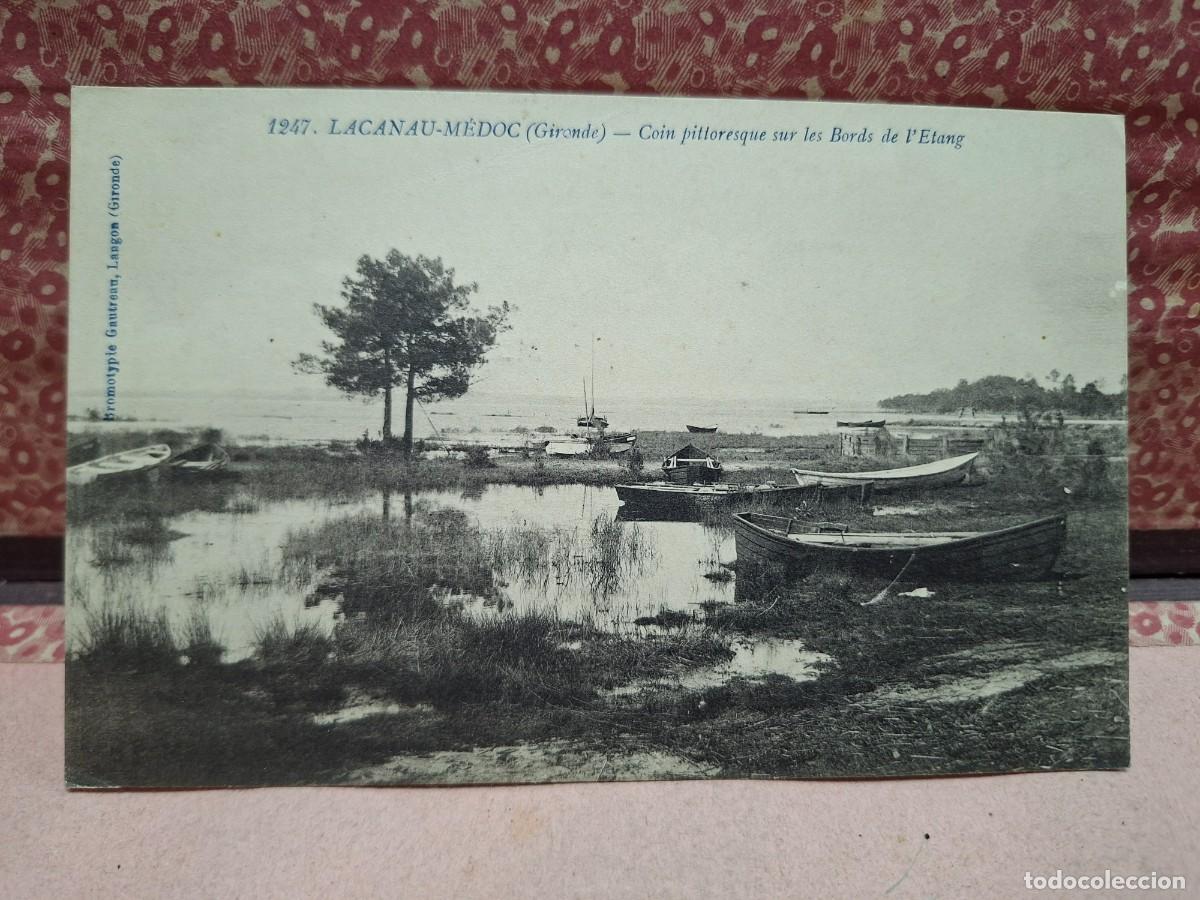 Postkarten: ANTIGUA POSTAL LACANAU MEDOC GIRONDE FRANCIA