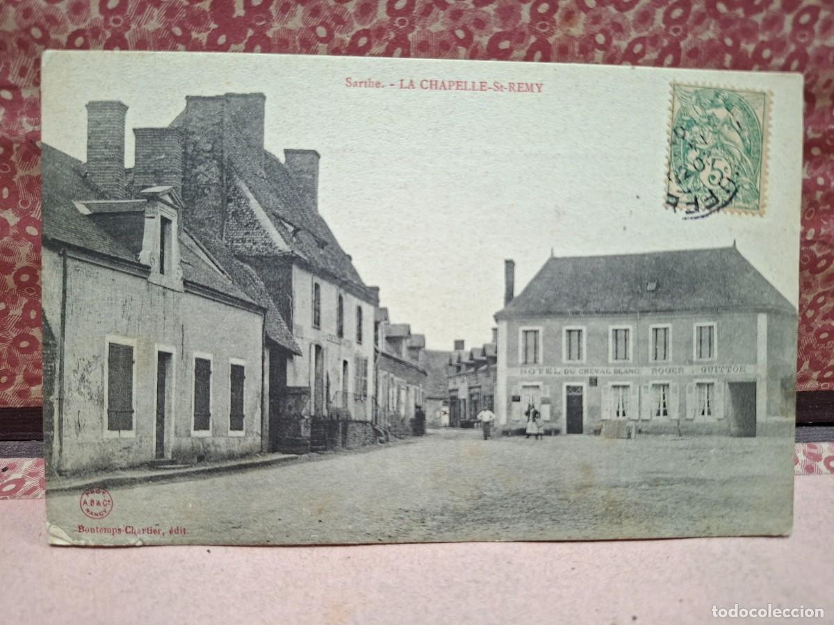 Postkarten: ANTIGUA POSTAL SARTHE LA CHAPELLE ST REMY FRANCIA
