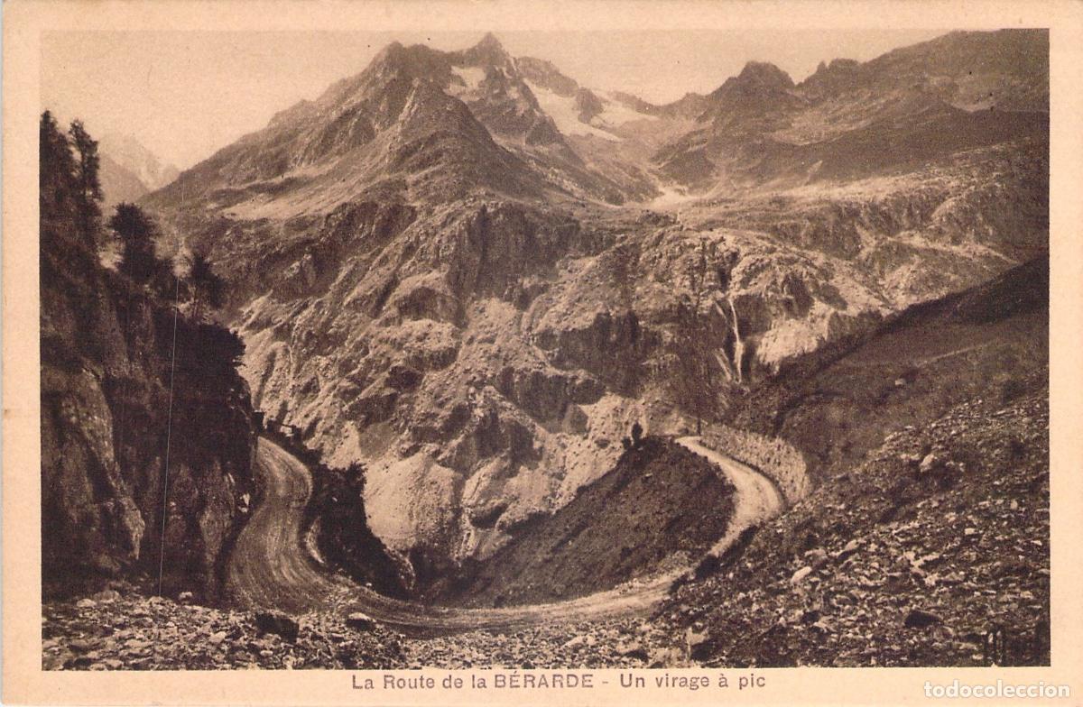 Cartoline: Postal de la ruta de monta&ntilde;a de La Berarde, Alpes franceses