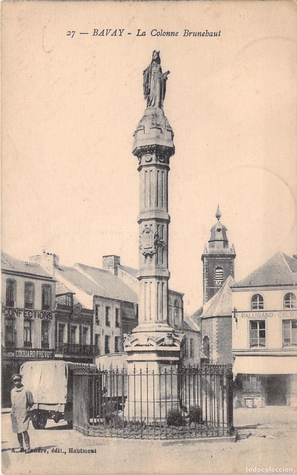 Cartoline: Postal de la Columna Brunehaut en Bavay Francia