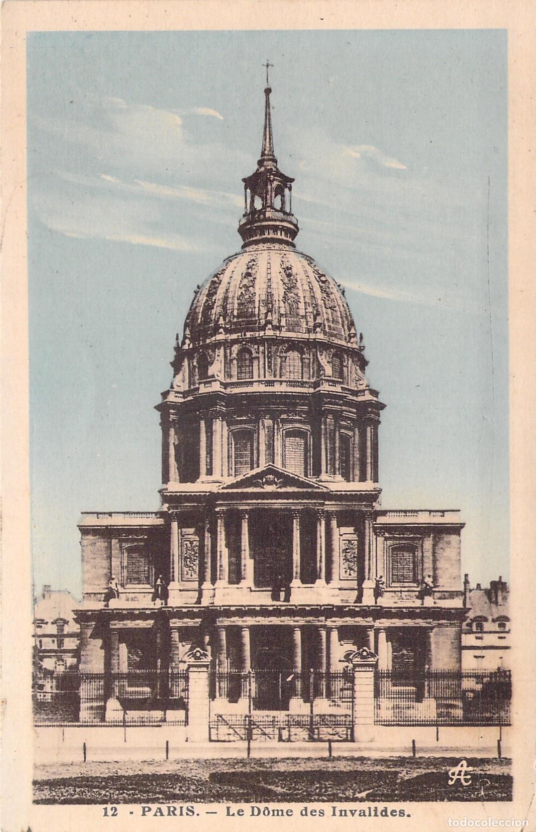 Cartoline: Postal de Par&iacute;s, Le D&ocirc;me des Invalides