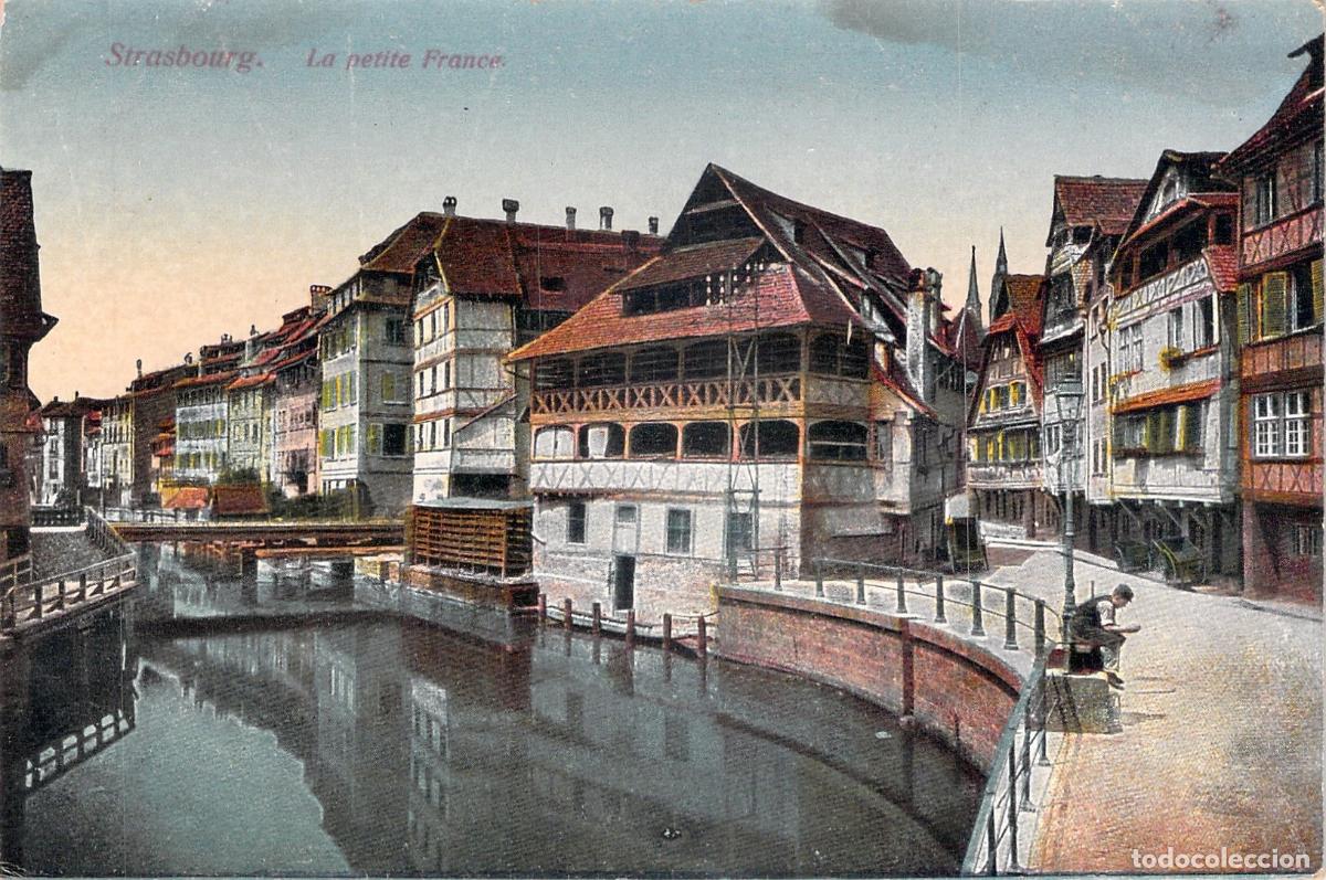 Postcards: Postal de La Petite France en Estrasburgo Francia