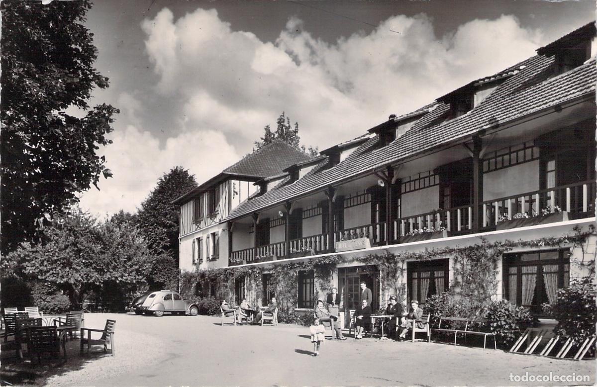Postkarten: Postal de Hotel de Tess&eacute; en Tess&eacute;-la-Madeleine, Francia
