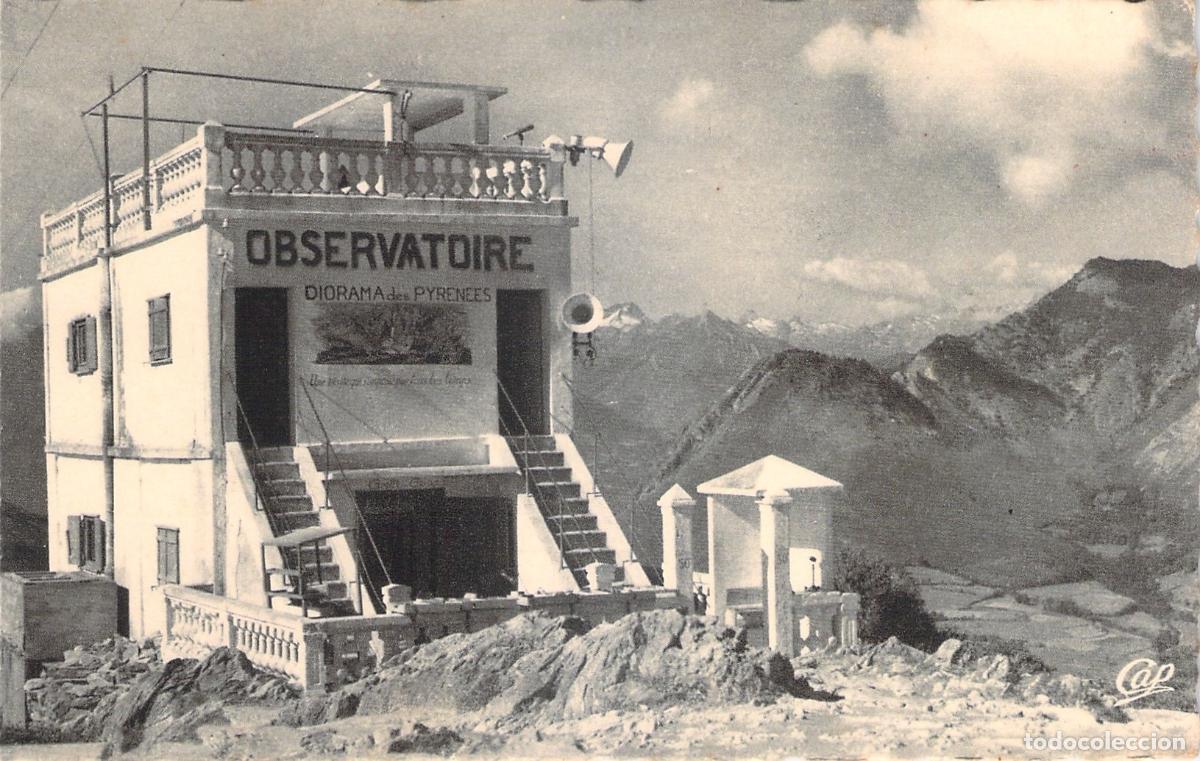 Cartoline: Postal de Lourdes Francia, Observatorio del Pic du Jer