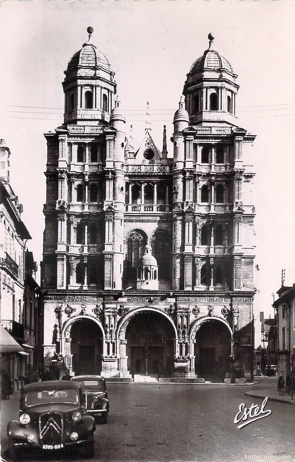 Postkarten: Postal de la Iglesia de Saint-Michel en Dijon, Francia
