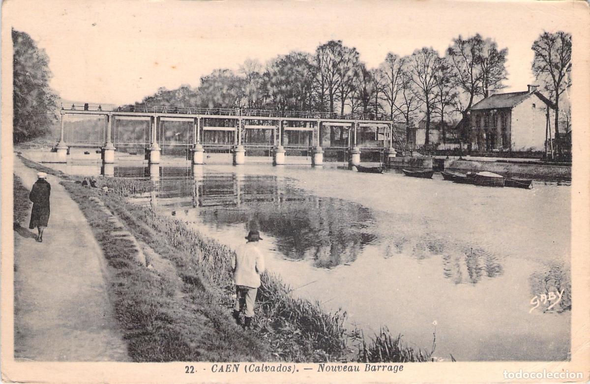 Postcards: Postal de Caen Calvados Francia el Nuevo Dique