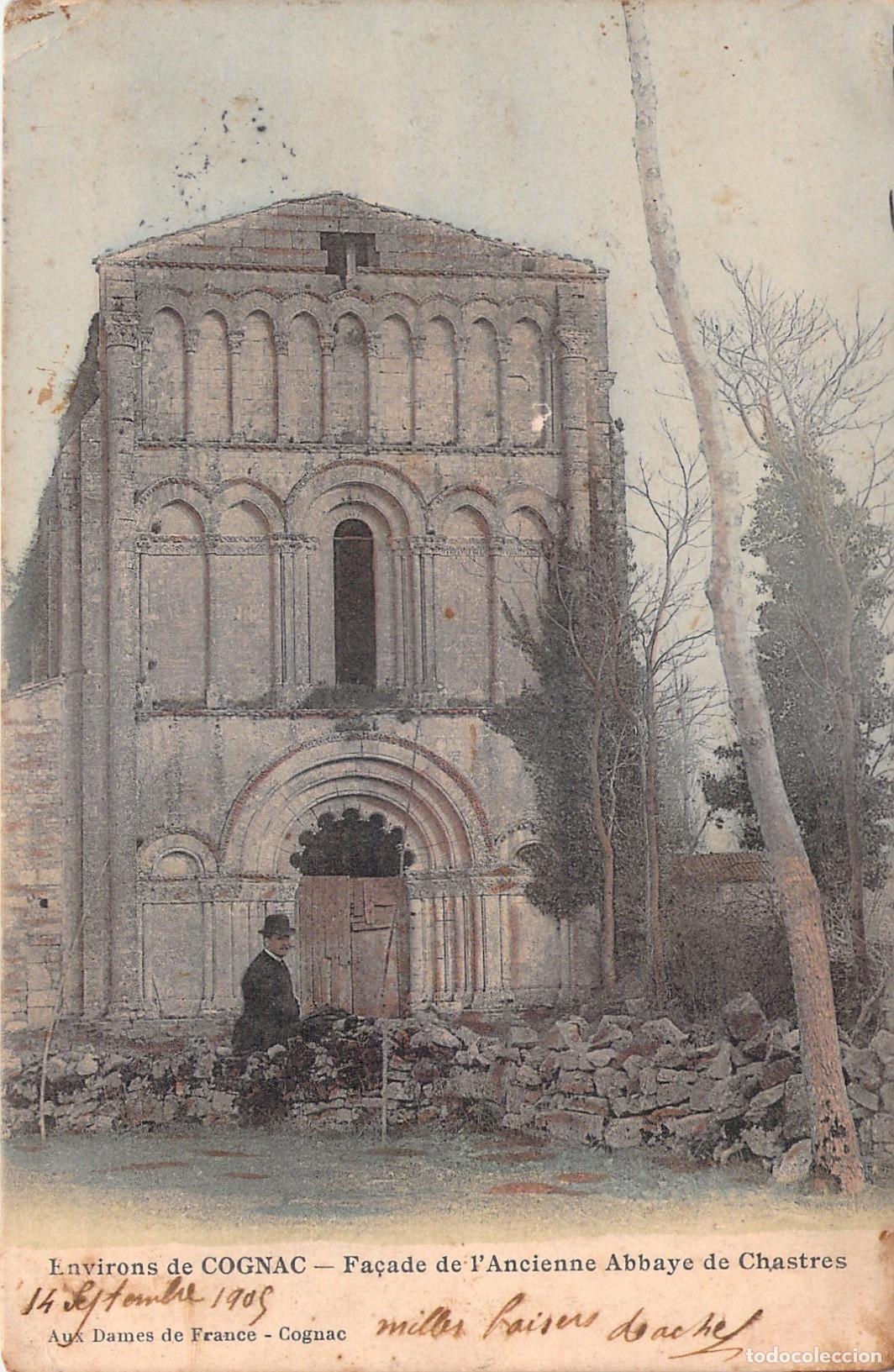 Postcards: Postal de la Antigua Abad&iacute;a de Chastres cerca de Cognac