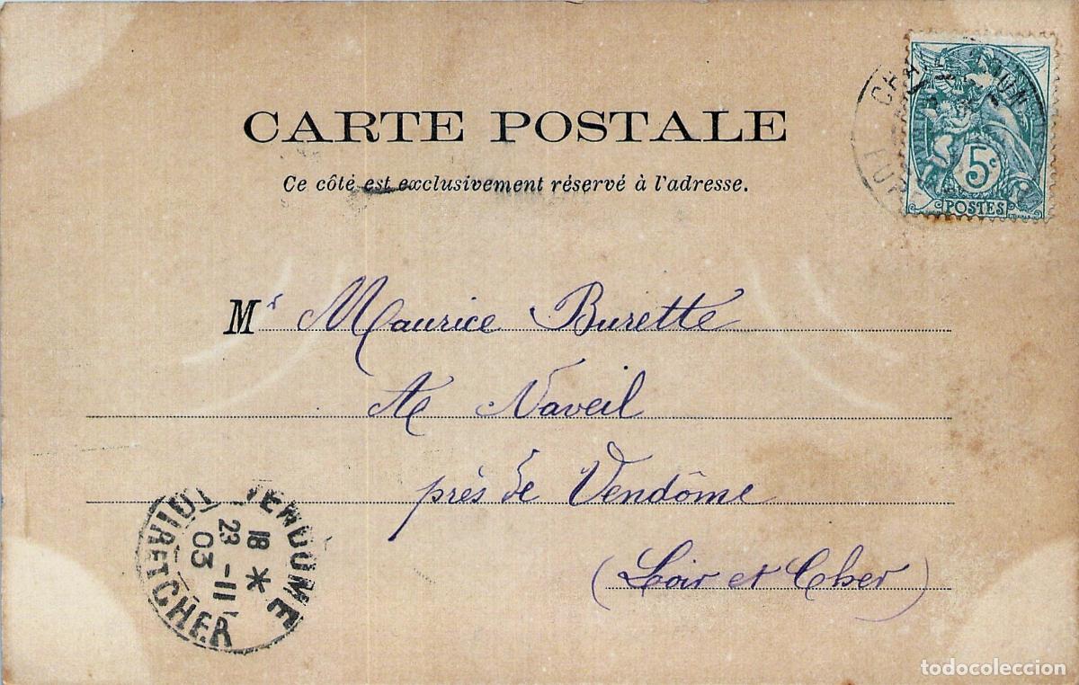 Postales: Postal del Castillo de M&eacute;millon en Francia - Foto 2