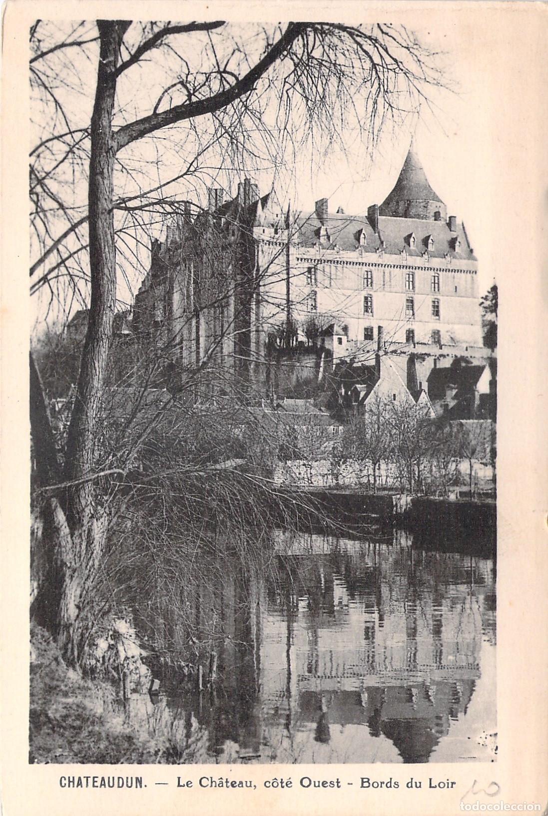 Postales: Postal de Chateaudun Castillo en el Loir - Foto 1