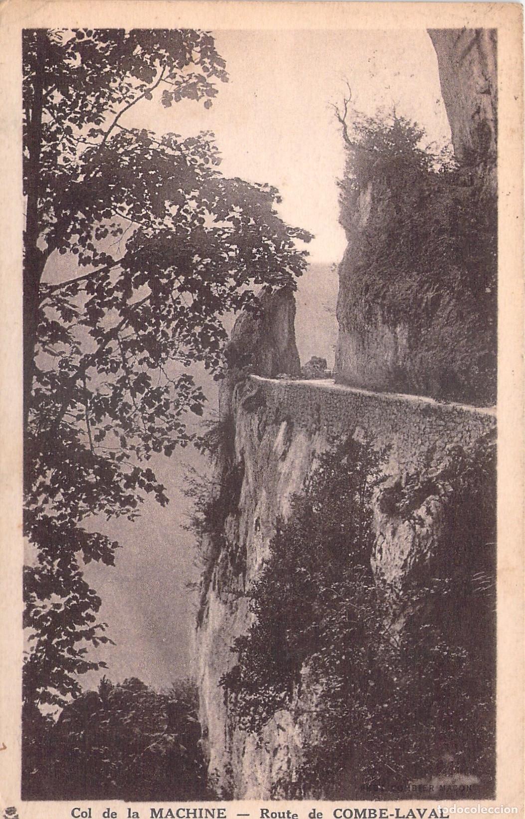 Postcards: Postal de la carretera de Combe-Laval en Francia