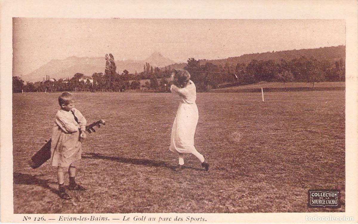 Postcards: Postal de Evian-les-Bains, Le Golf au parc des Sports