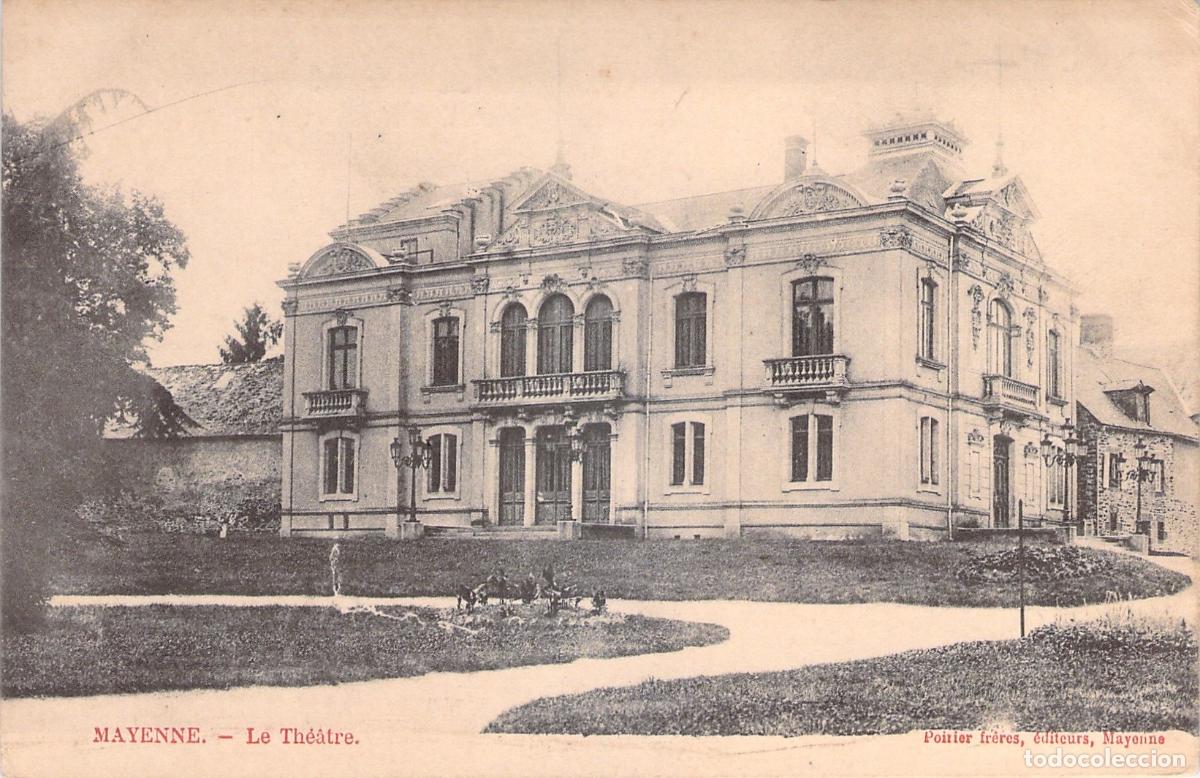 Postales: Postal de Mayenne: El Teatro - Foto 1