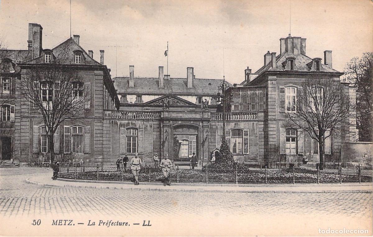 Postales: Postal de la Prefectura de Metz, Francia