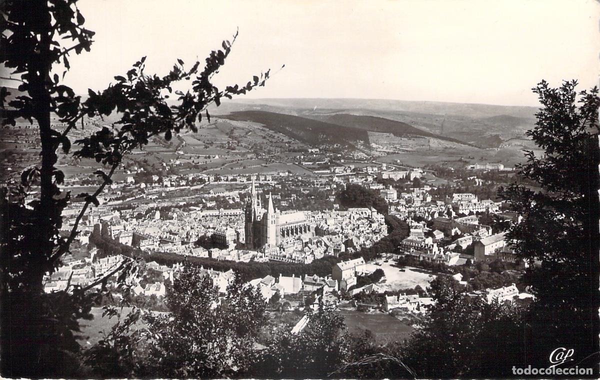 Postales: Postal de Mende, Francia, Panorama de la ciudad