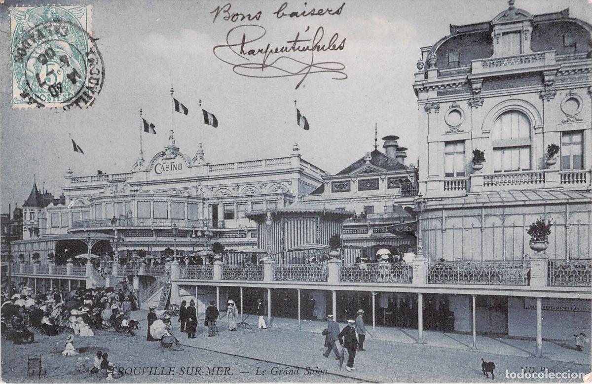 Postkarten: Postal de Trouville-sur-Mer con vista al Casino