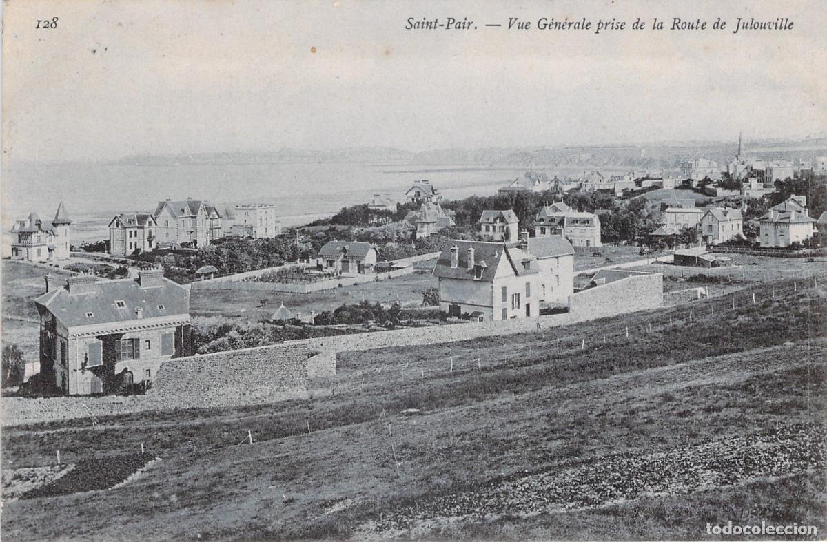 Cartes Postales: Postal de Saint-Pair Vista General desde la Carretera de Julouville