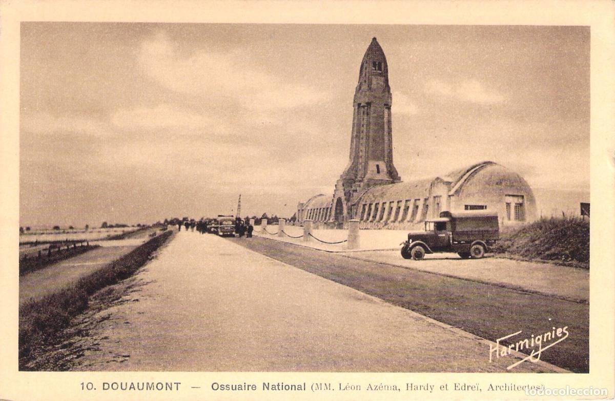 Cartes Postales: Postal del Osario Nacional de Douaumont en Francia