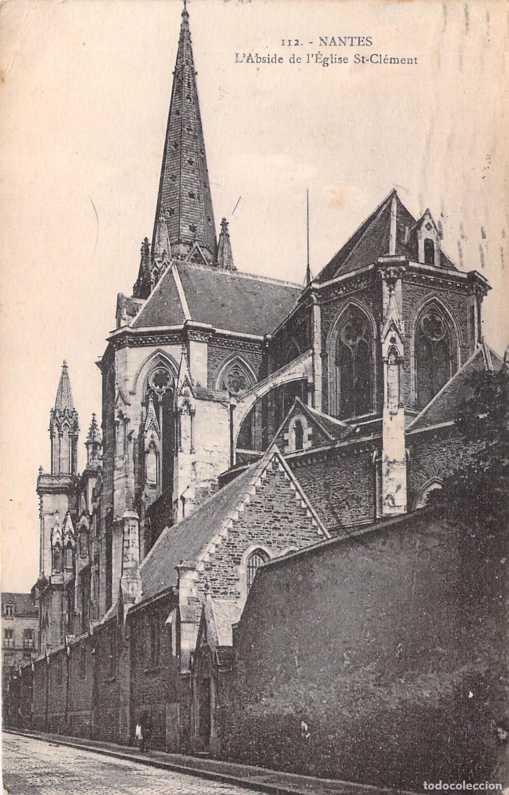 Cartes Postales: Postal de la Iglesia de San Clemente en Nantes