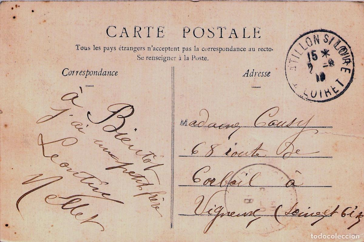 Postales: Postal del Castillo de Gien, Francia - Foto 2