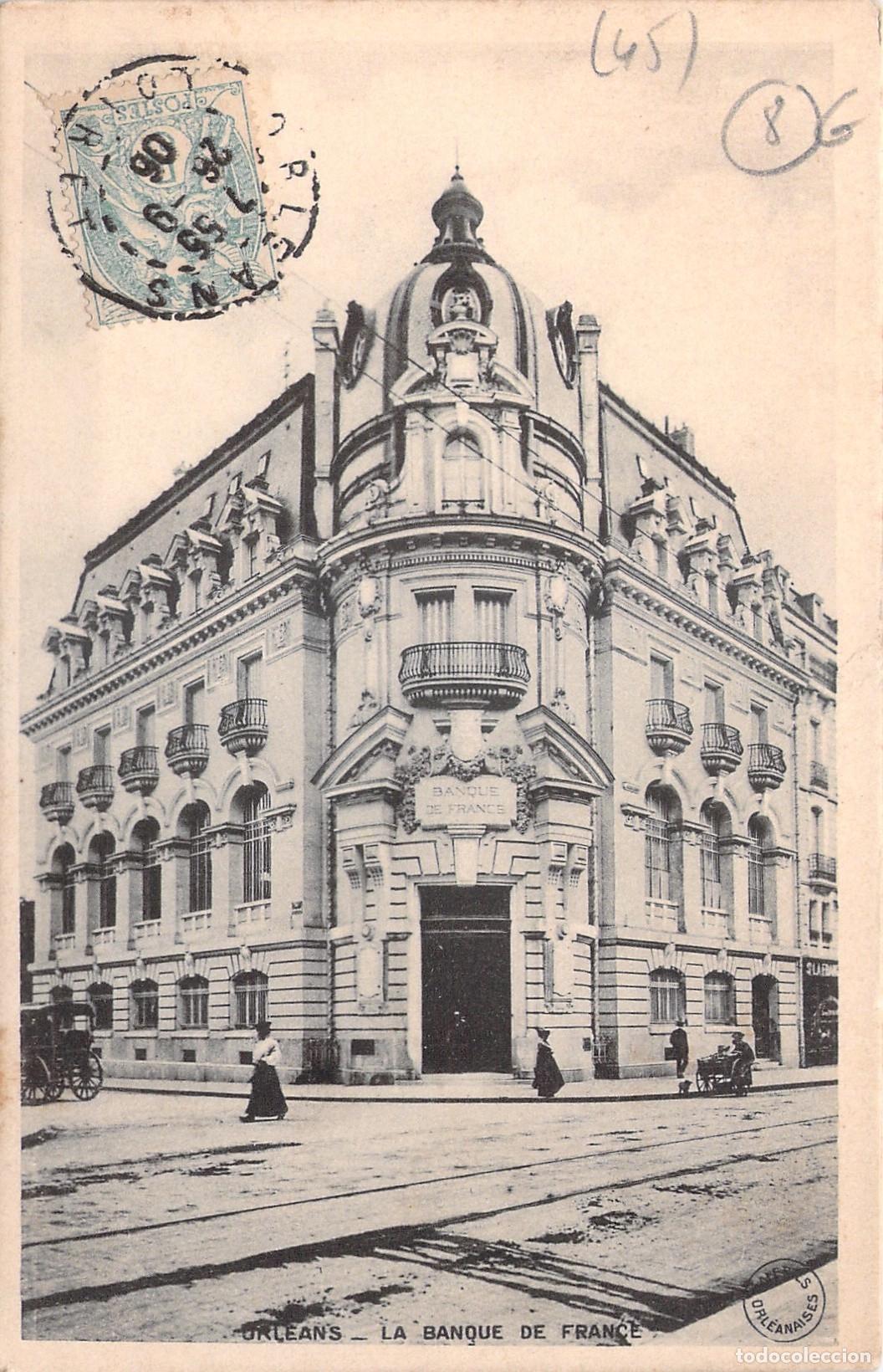 Cartes Postales: Postal de la Banque de France en Orleans