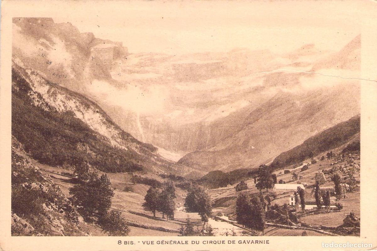 Cartoline: Postal del Cirque de Gavarnie en los Pirineos Franceses