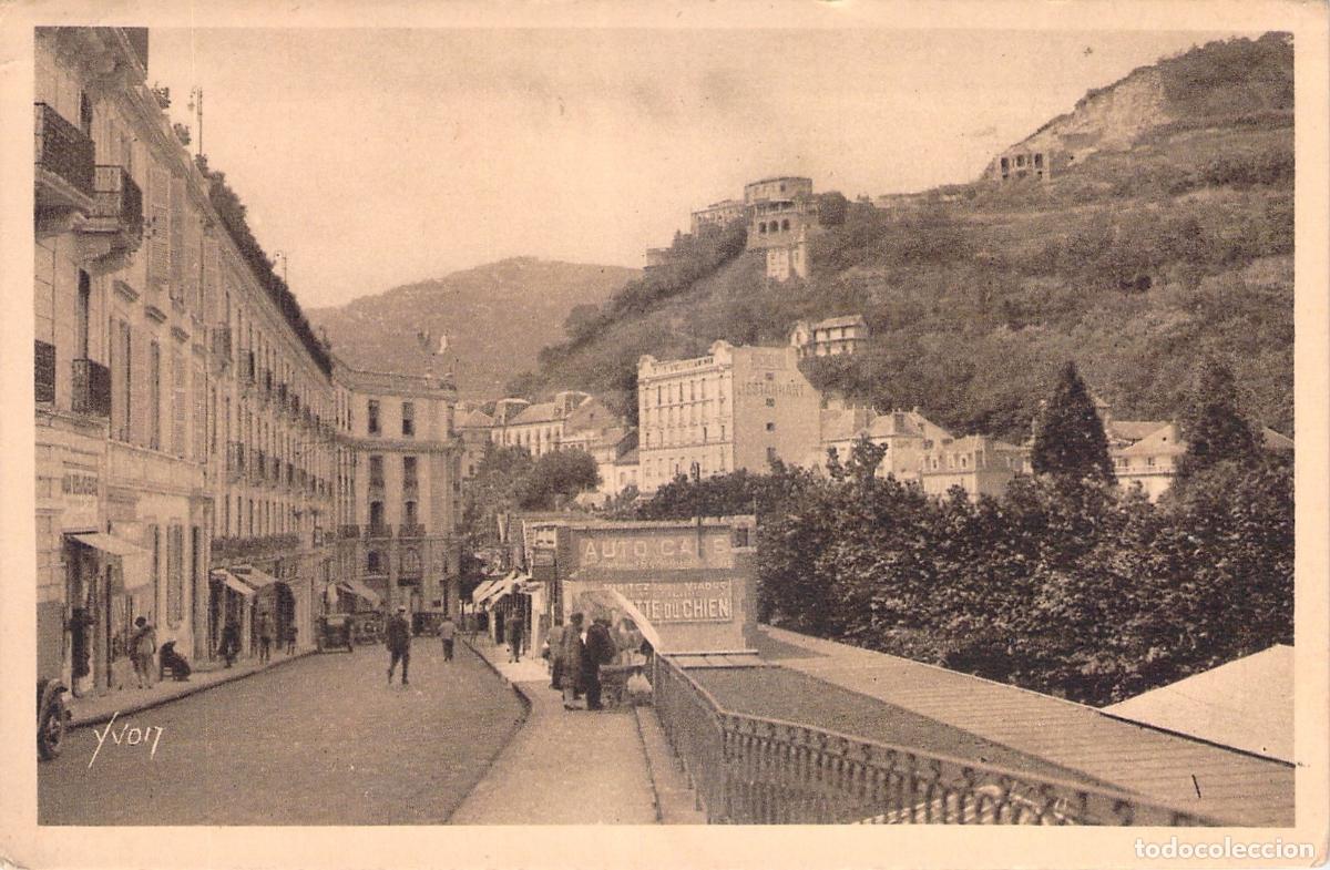 Postkarten: Postal de Royat, Boulevard Bazin, Francia