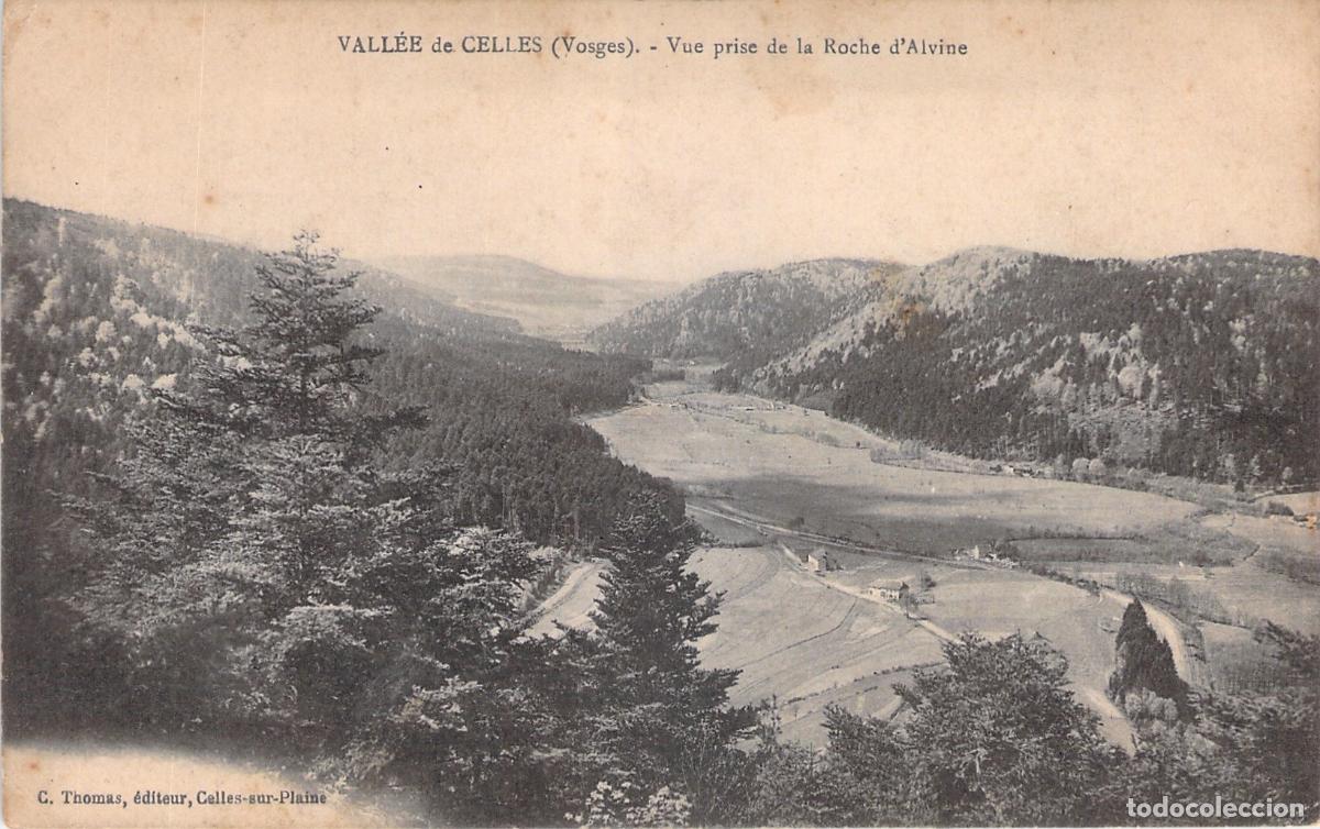 Postkarten: Postal de Vallee de Celles Vosges Francia