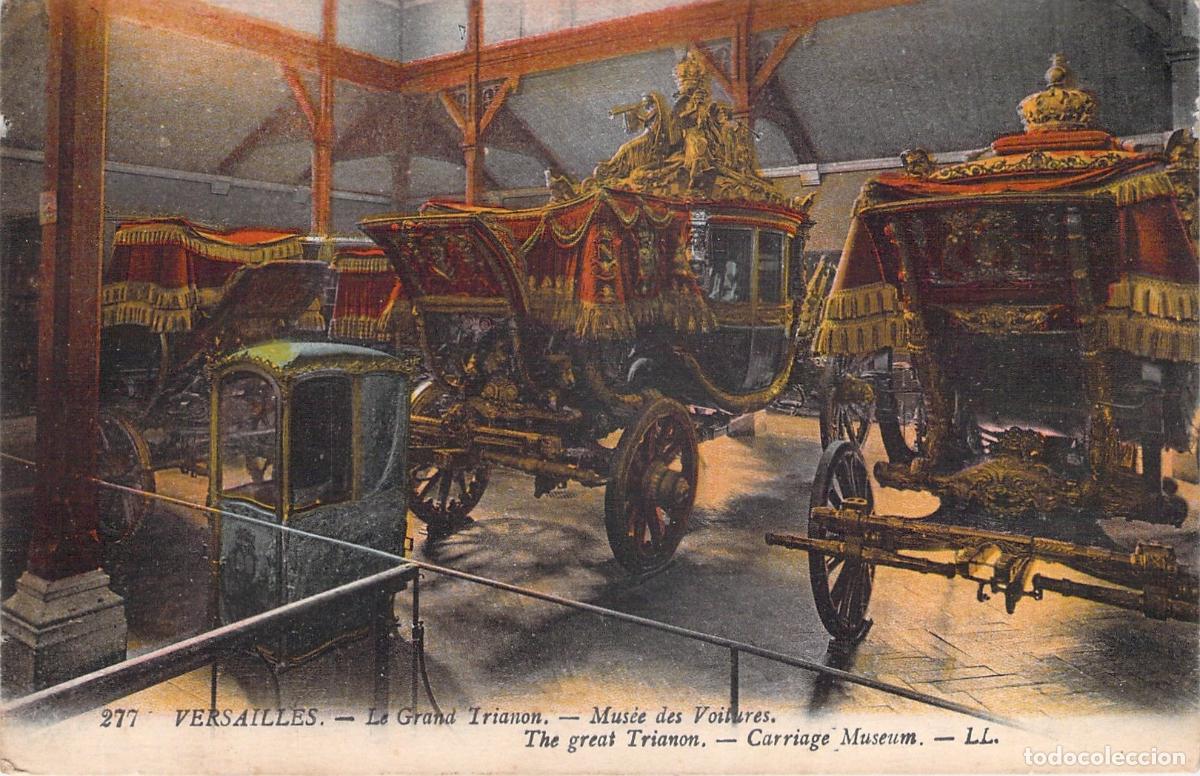 Cartes Postales: Postal de Versalles, Museo de Carruajes en el Gran Trian&oacute;n