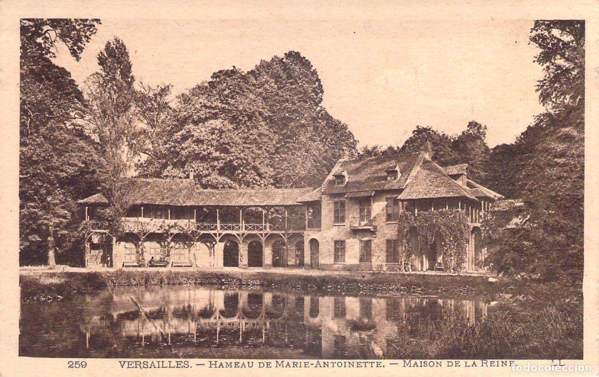 Cartes Postales: Postal de la Maison de la Reine en Versalles