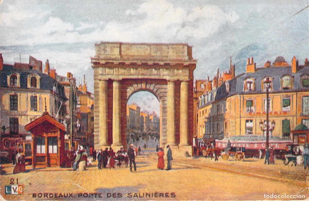 Cartes Postales: Postal de la Porte des Salinieres en Burdeos