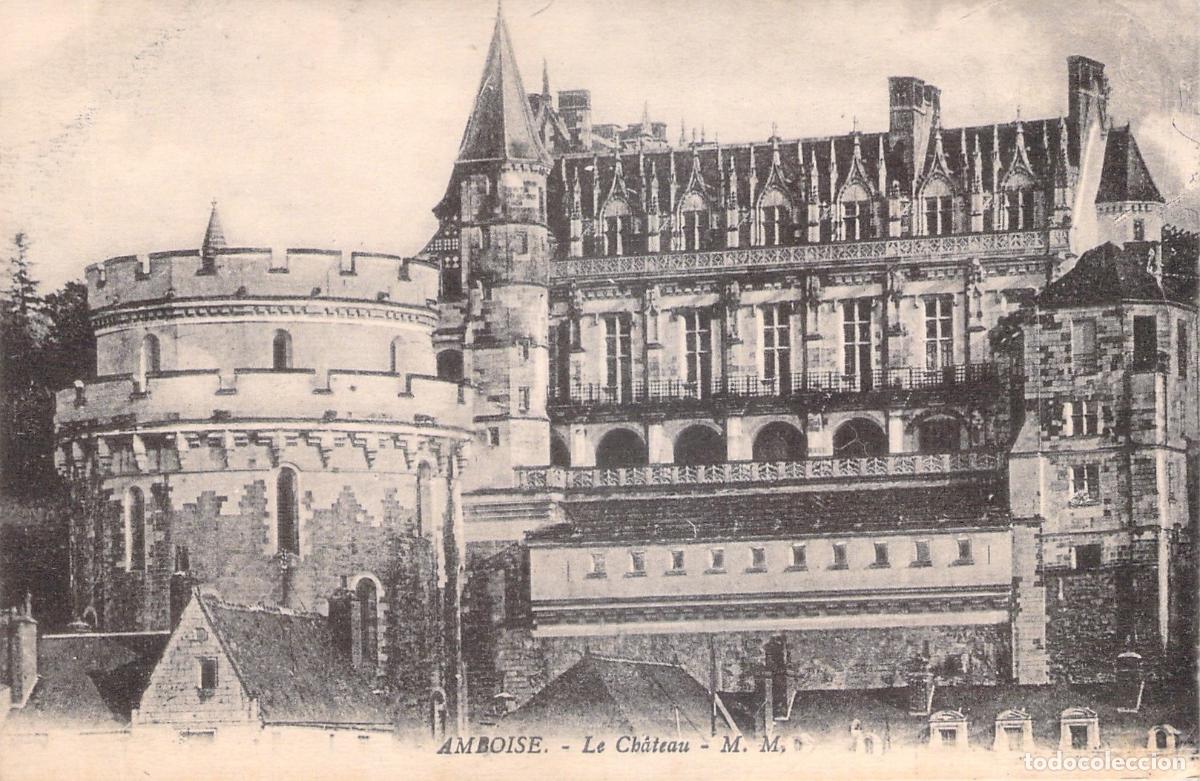 Cartes Postales: Postal del Castillo de Amboise, Francia