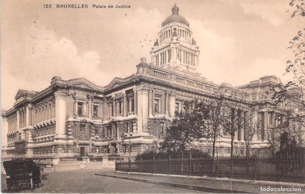 Cartoline: Postal de Bruselas Palacio de Justicia B&eacute;lgica