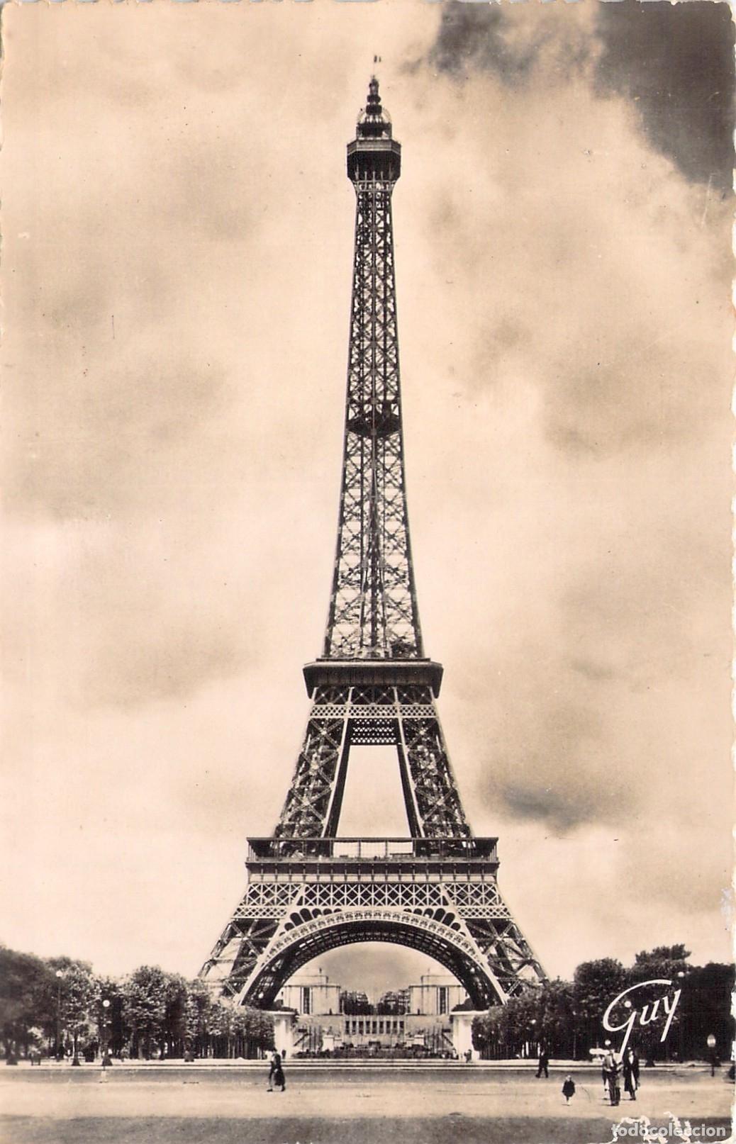 Cartes Postales: Postal de la Torre Eiffel en Par&iacute;s