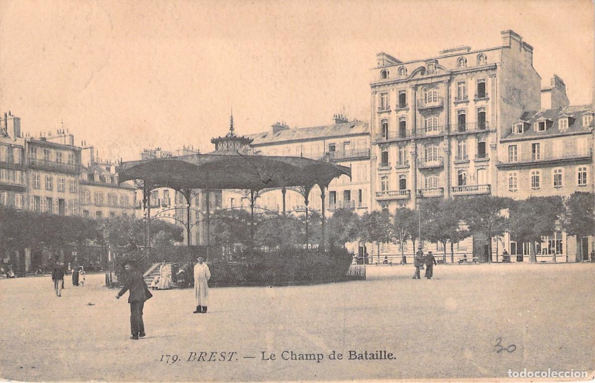 Cartoline: Postal de Brest, Le Champ de Bataille Francia