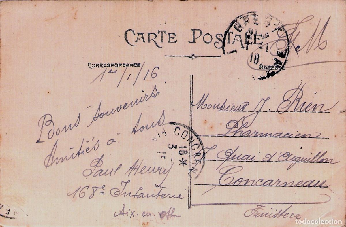 Postales: Postal de Brest, el Champ de Bataille y el Teatro - Foto 2