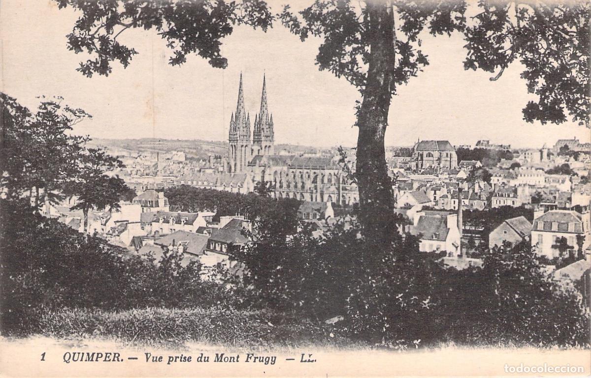 Postales: Postal de Quimper desde Mont Frugy, Francia