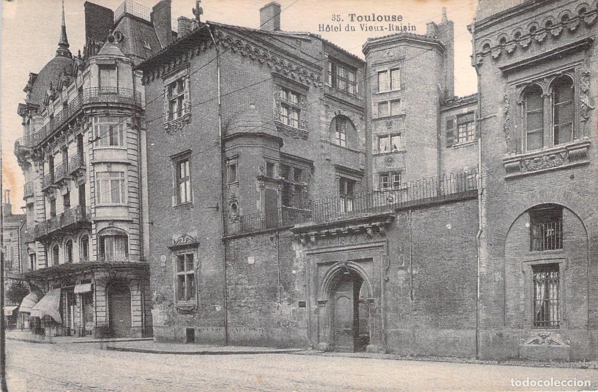 Cartes Postales: Postal de Toulouse, H&ocirc;tel du Vieux-Raisin, Francia