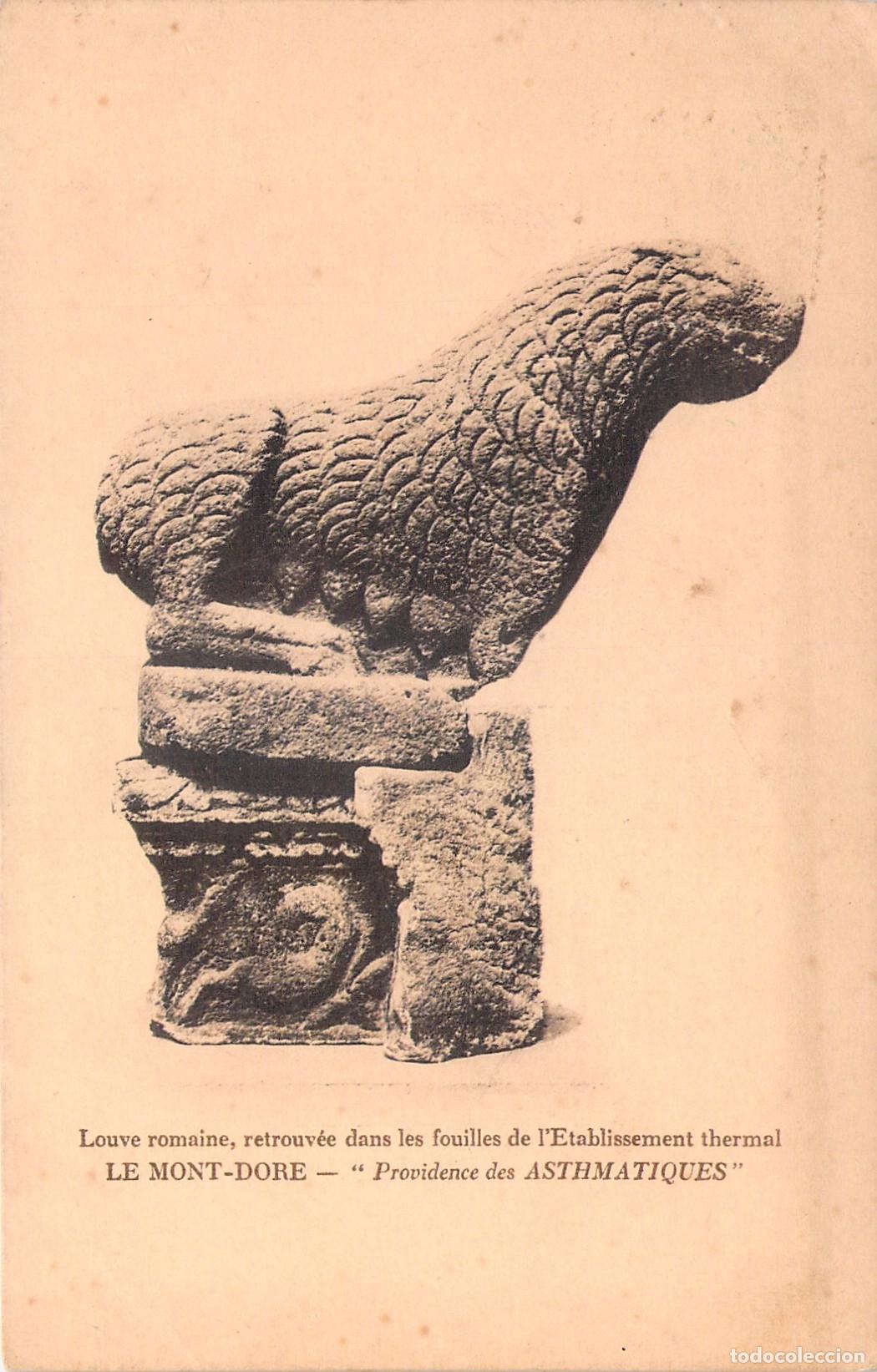 Cartes Postales: Postal de Loba Romana encontrada en excavaciones de Le Mont-Dore