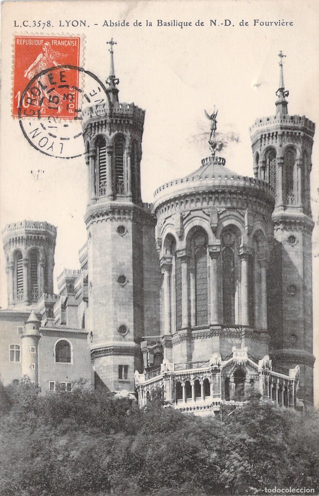 Cartes Postales: Postal de la Bas&iacute;lica de Notre-Dame de Fourvi&egrave;re en Lyon
