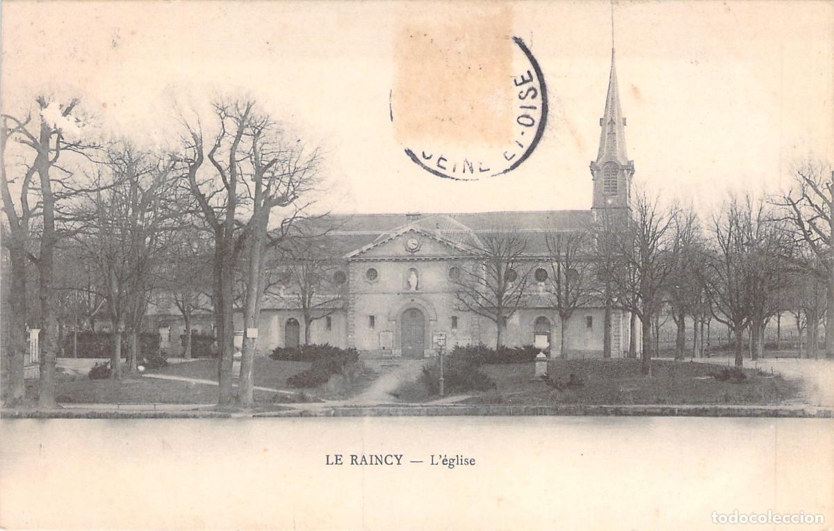 Cartoline: Postal de la iglesia de Le Raincy, Francia