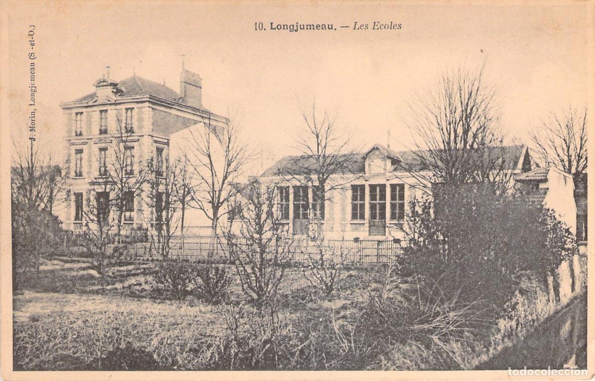Postcards: Postal de Longjumeau Les Ecoles Francia