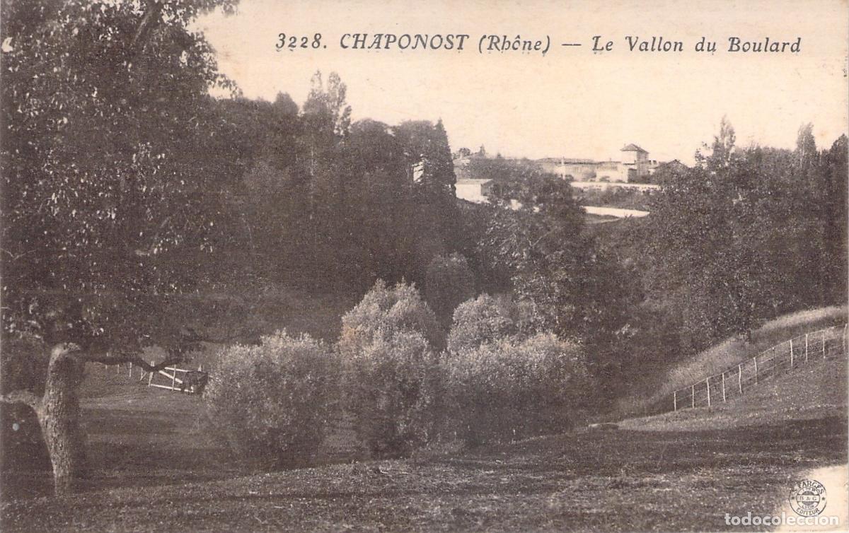 Postcards: Postal de Le Vallon du Boulard en Chaponost, Francia