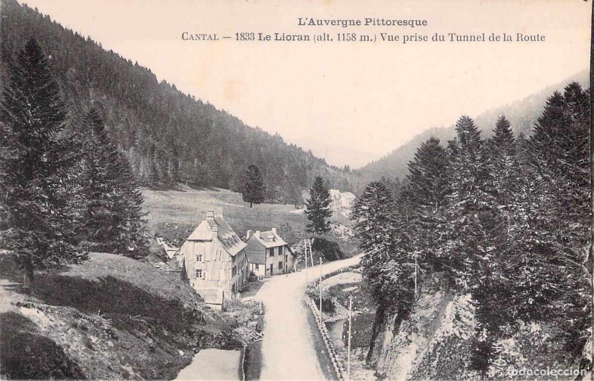 Postales: Postal de Le Lioran, Auvernia, Francia, Paisaje de Monta&ntilde;a