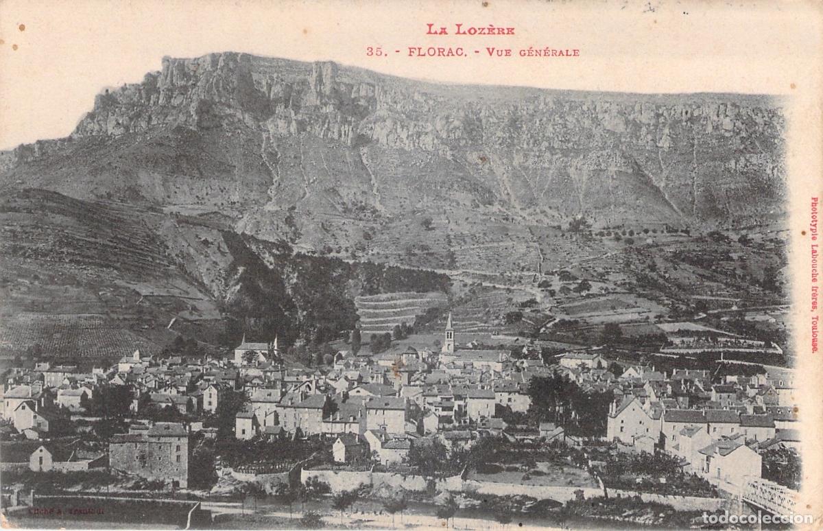 Postales: Postal de Florac, Vista General de Lozere, Francia