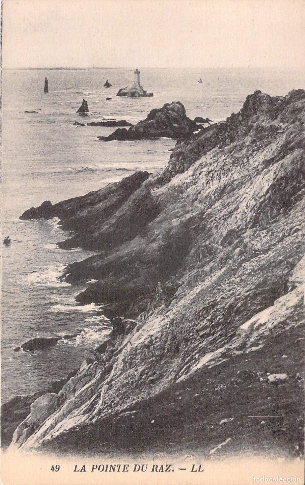 Cartoline: Postal de la Pointe du Raz en Breta&ntilde;a, Francia