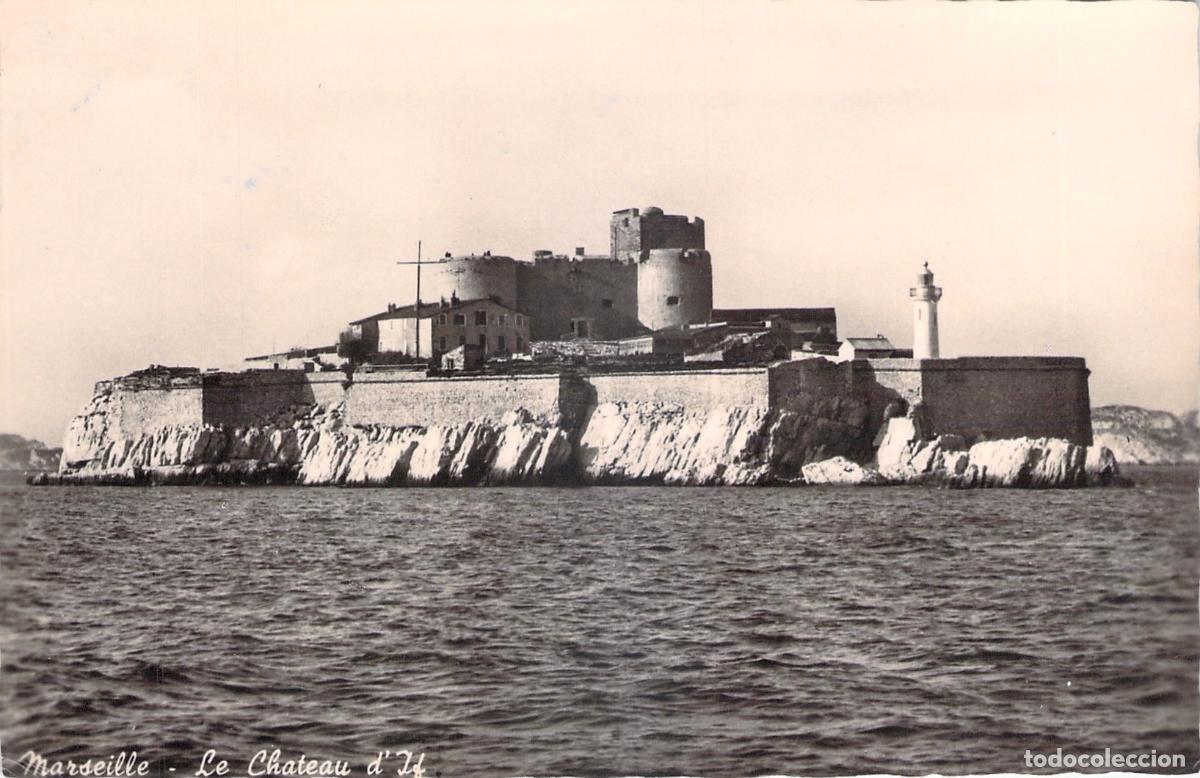 Cartes Postales: Postal de Marsella con vista al Castillo de If