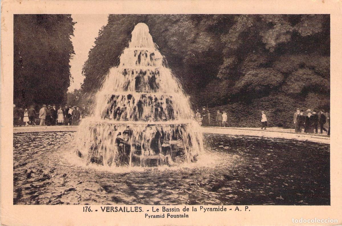 Cartes Postales: Postal de Versailles, Fuente de la Pir&aacute;mide